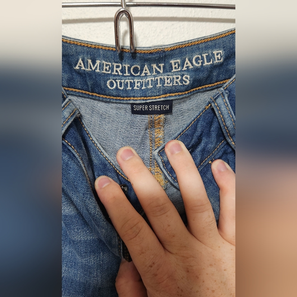 American Eagle Outfitters Blue Skinny Jeans